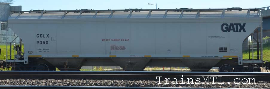 Car/wagon CGLX2350 right side / coté droit